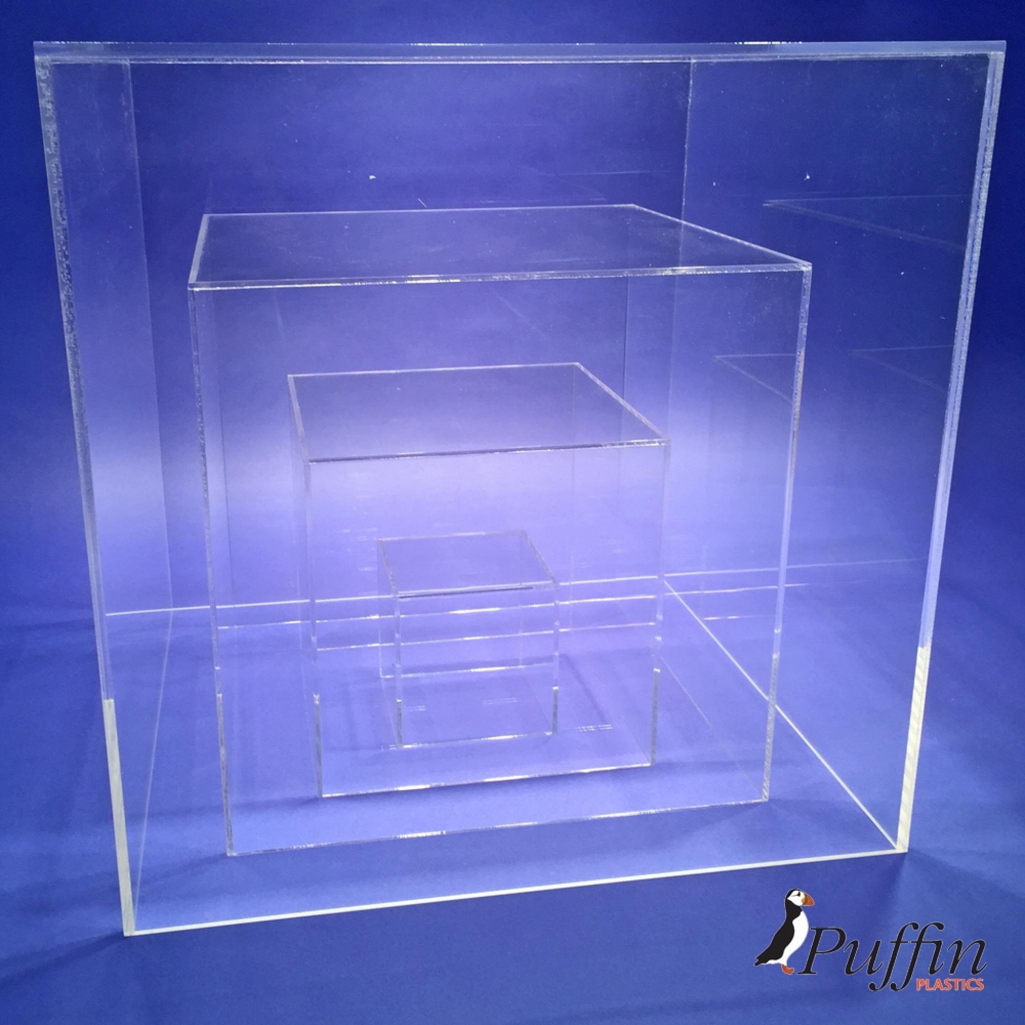 Perpsex Display Cubes