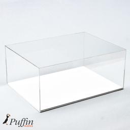 Collectable Shoe Display Case - White Double