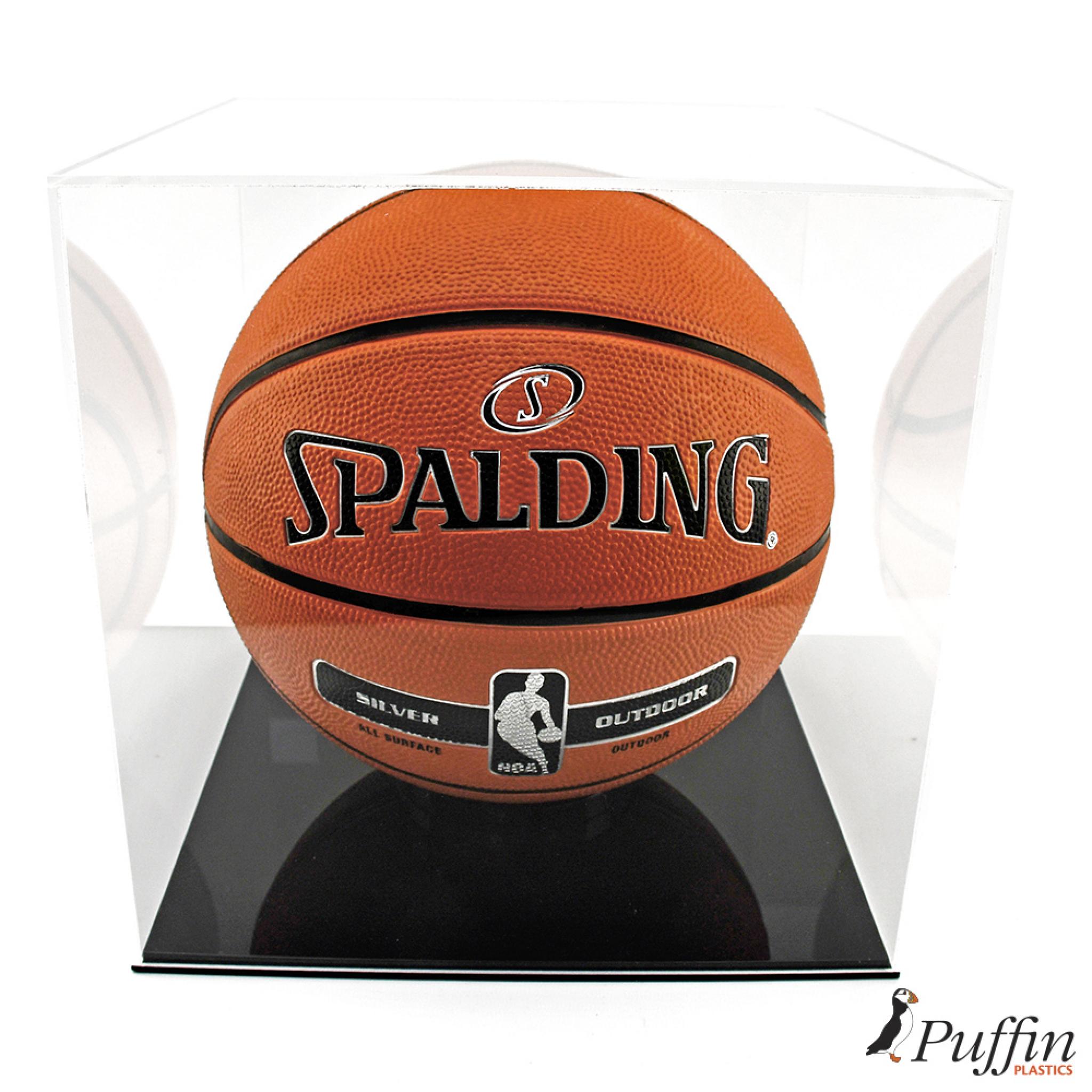 Basketball Display Case | Puffin Plastics