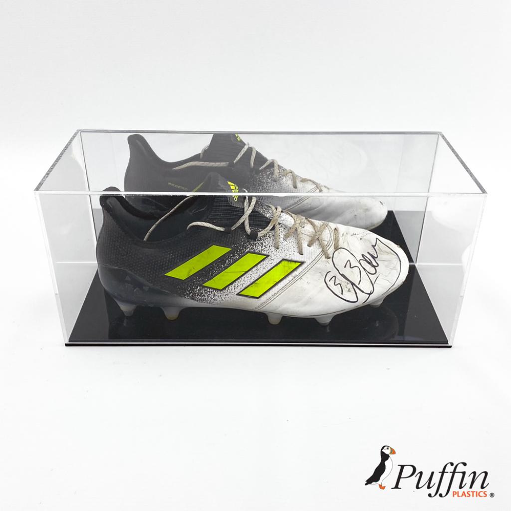 Football Boot Display Case (Single) Mirror Back