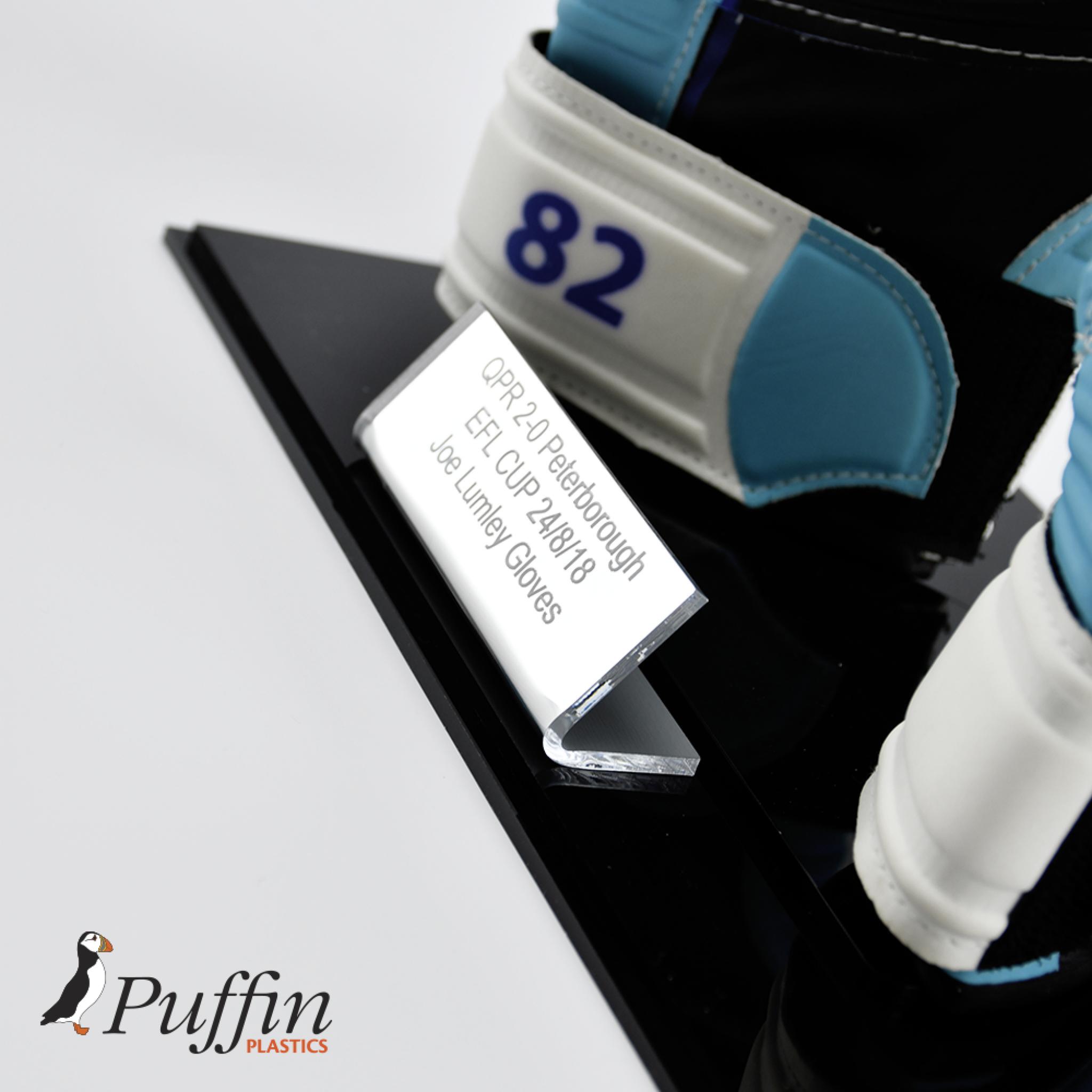 Goalkeeper Display Case Puffin Plastics