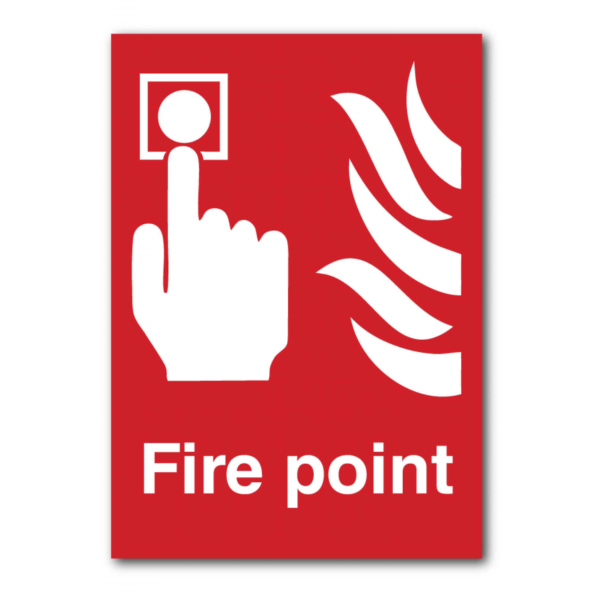 Safety Signs - Fire Safety Equipment Signs - Fire Point Sign