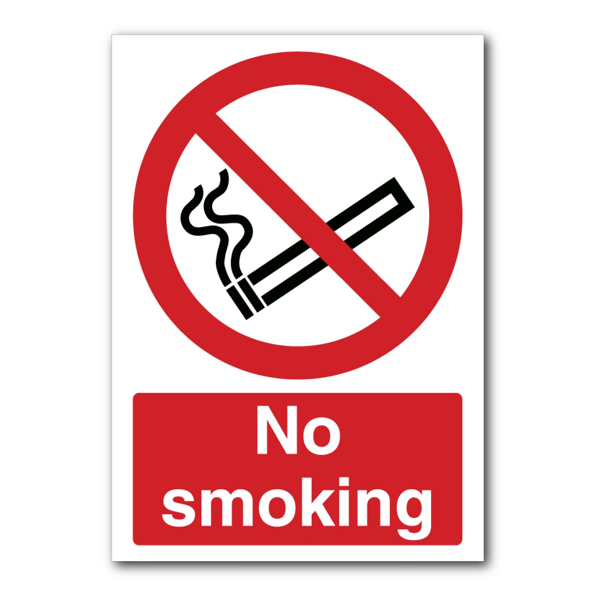 No Smoking Sign | Puffin Plastics