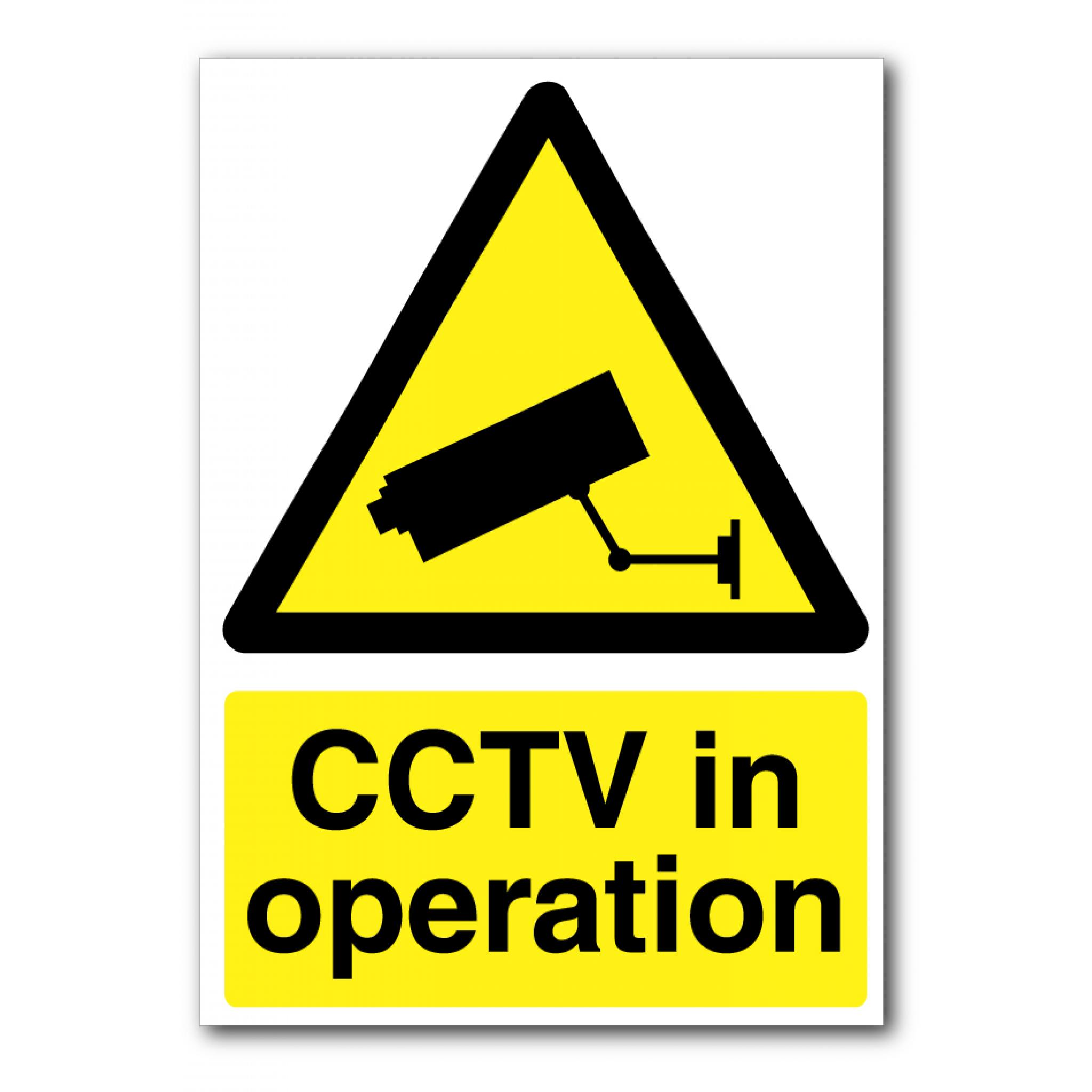 Safety Signs - Hazard Signs - CCTV In Operation Sign