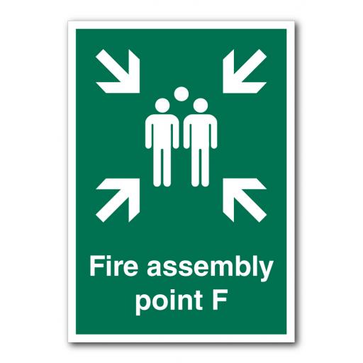 Fire Assembly Point F Sign
