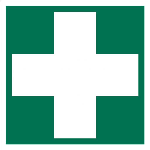 First Aid Cross Only Sign