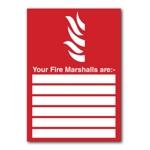 Your Fire Marshalls Are Sign