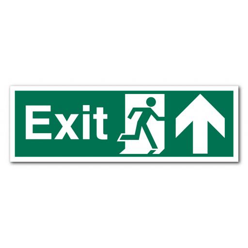 Exit Up Sign