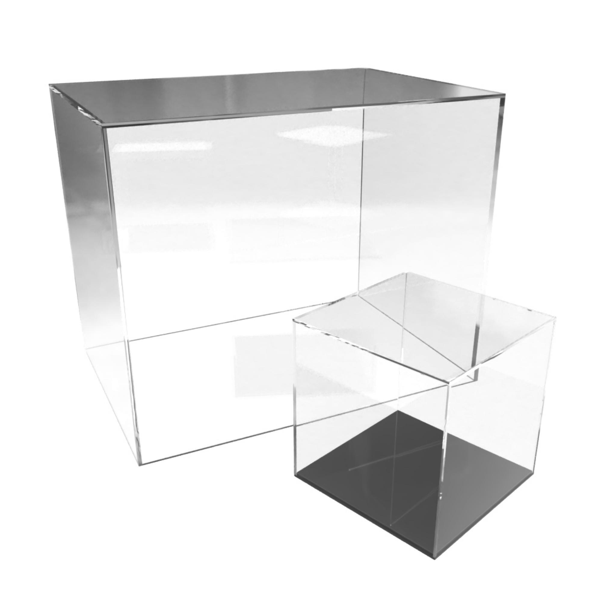 PERSPEX® Bespoke/Custom Sized Display Cases Puffin Plastics