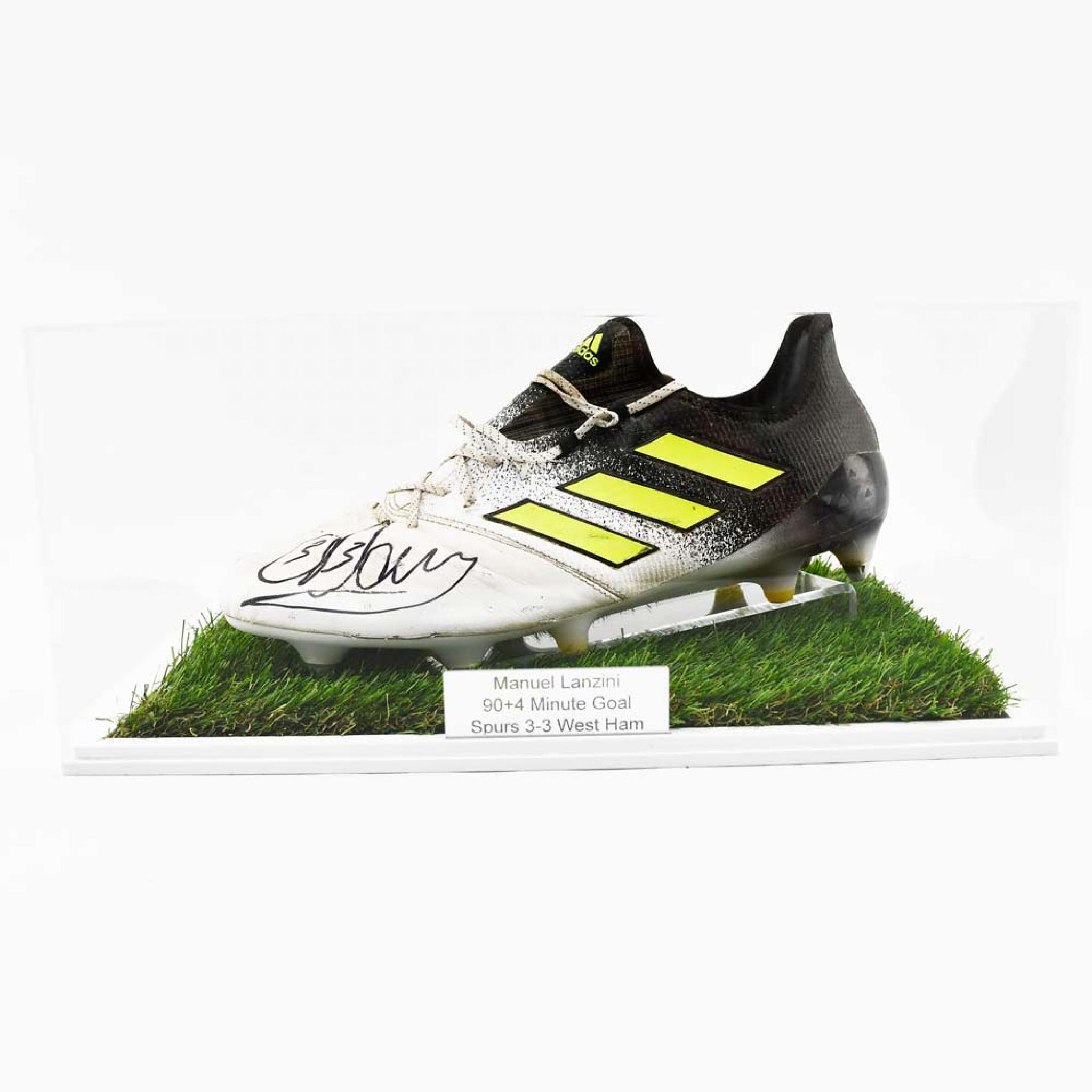 GrassEffect Double Football Boot Display Case Puffin Plastics