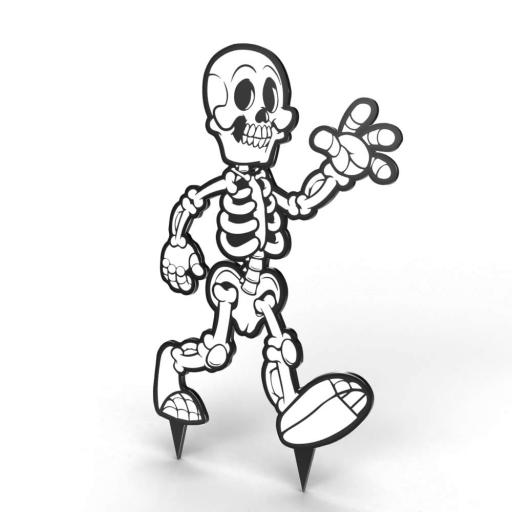 Halloween Skeleton - Free Standing (Medium)