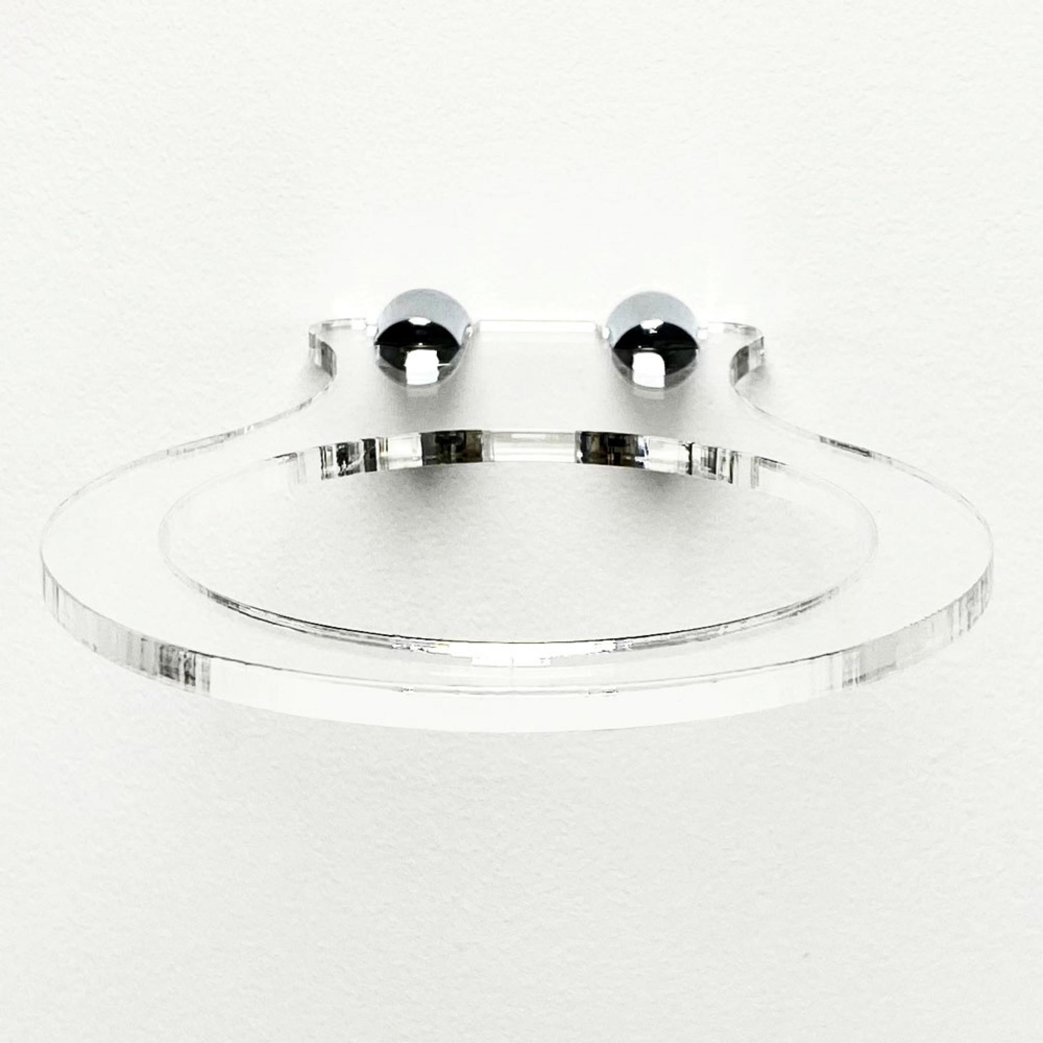 Inscribed Portrait Rugby Ball Wall Holder Puffin Plastics