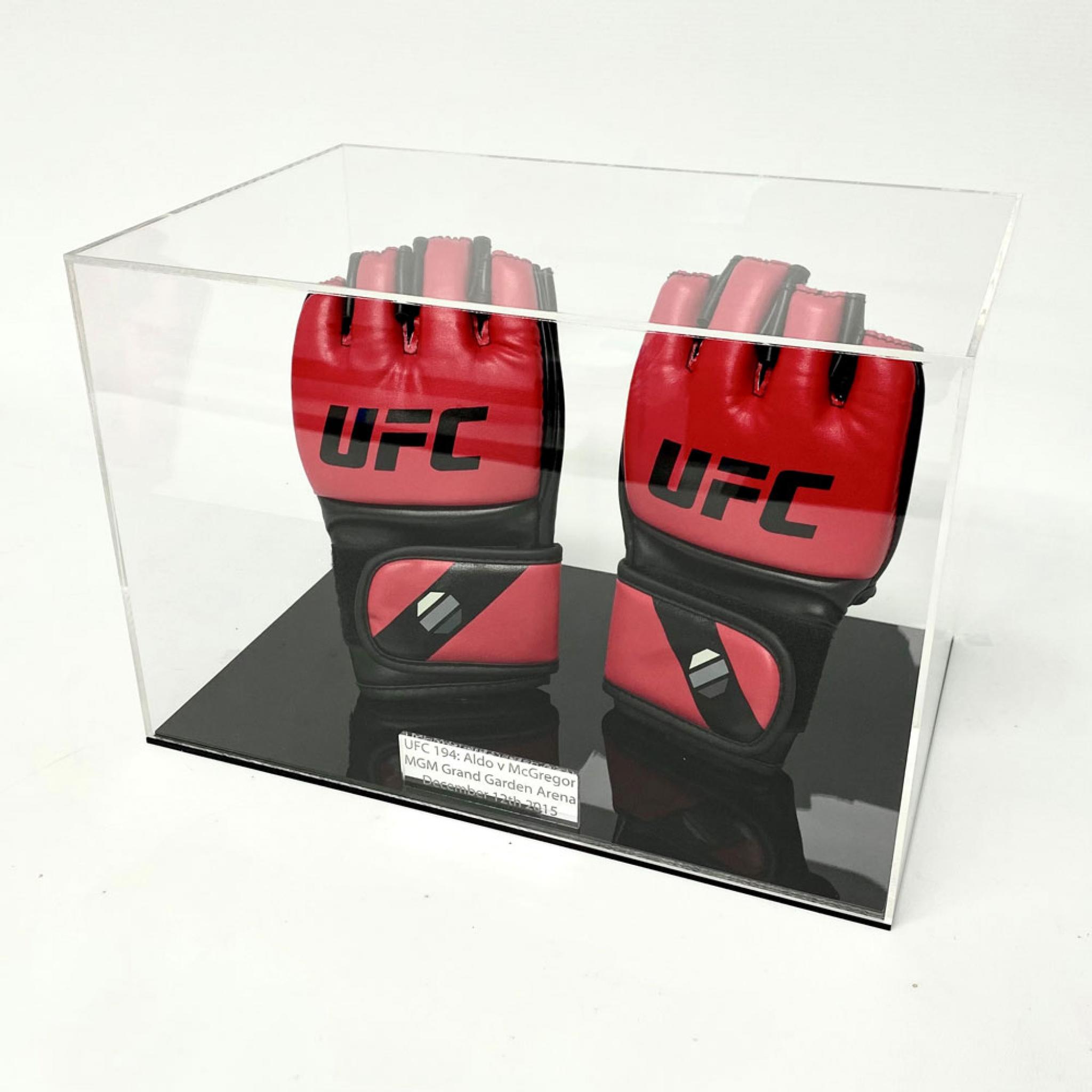 MMA Glove Display Case Puffin Plastics
