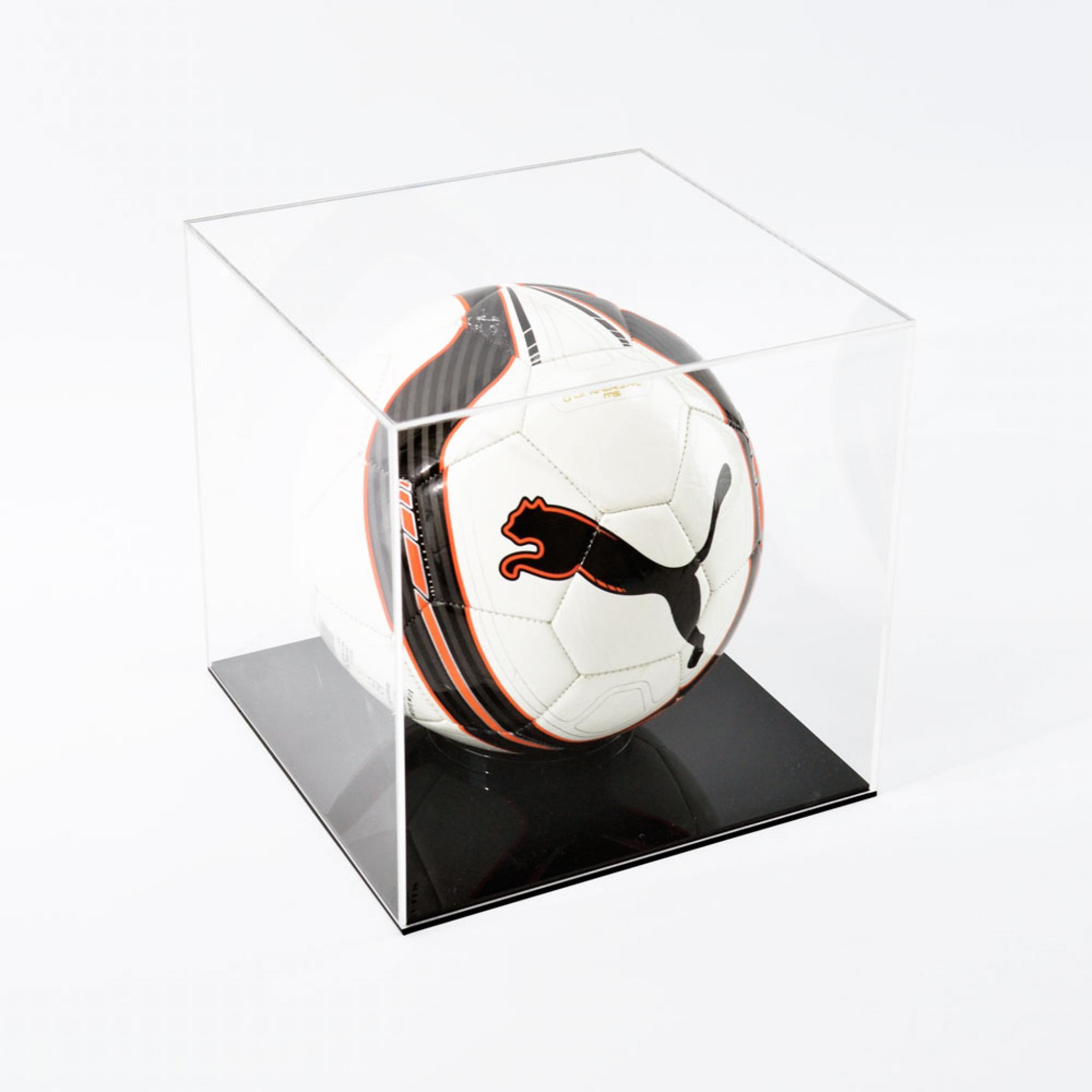 Perspex Acrylic Football Display Case Puffin Plastics