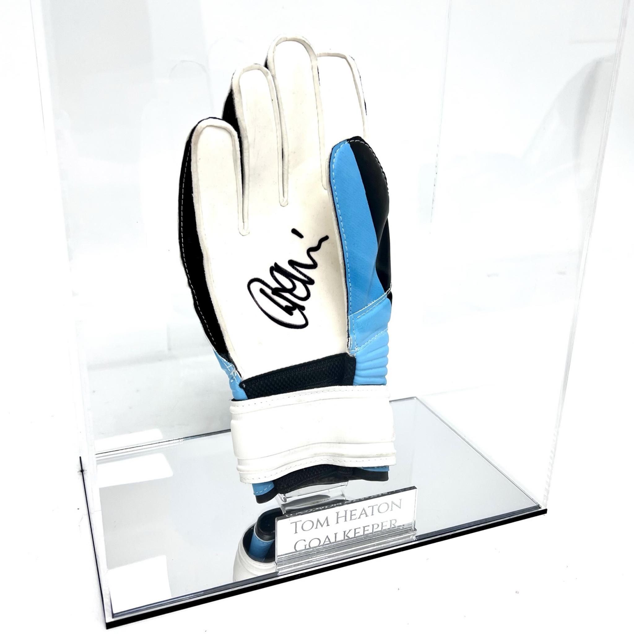PERSPEX Goalkeeper Glove Display Case Puffin Plastics